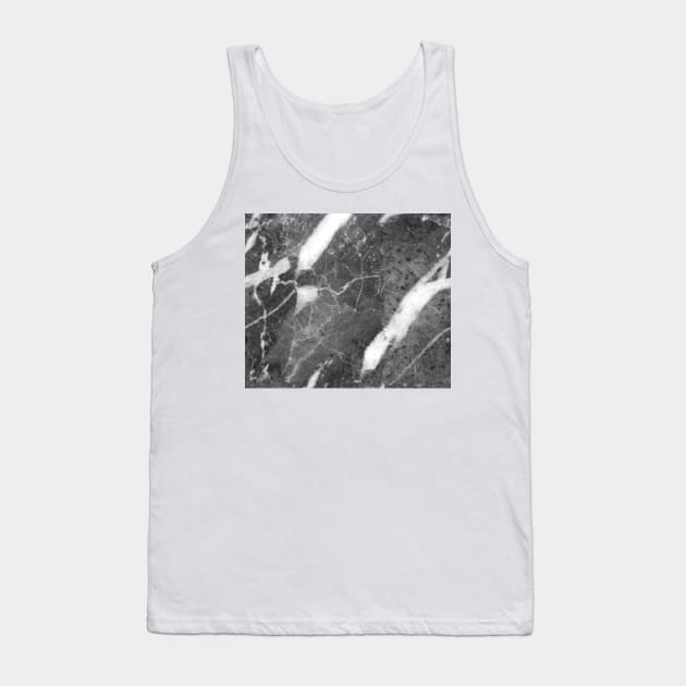 Delizioso - grey marble glam Tank Top by marbleco